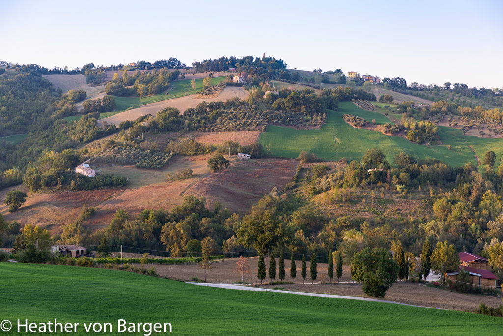 North Valley view from Casa Pace e Gioia